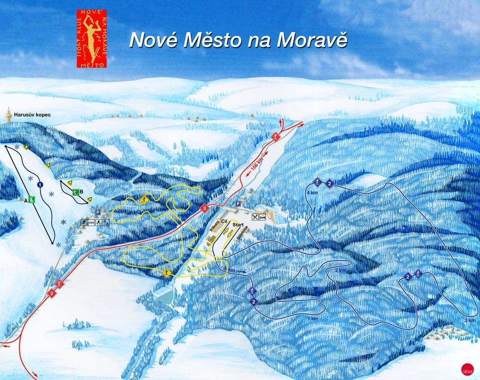 Ubytovani U Kaplicky Nove Mesto na Morave Extérieur photo